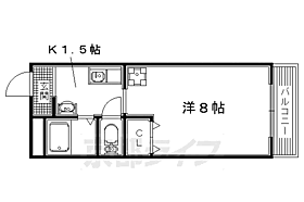 大阪府枚方市長尾家具町5丁目（賃貸アパート1K・3階・21.33㎡） その1