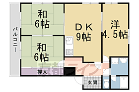 大阪府枚方市津田元町1丁目（賃貸マンション3LDK・2階・65.00㎡） その2