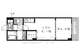 大阪府枚方市田口2丁目（賃貸マンション1DK・1階・33.06㎡） その2