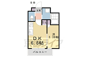 ｓｔ．Ｒｅｓｉｄｅｎｃｅ深草 202 ｜ 京都府京都市伏見区深草上横縄町（賃貸アパート1DK・2階・25.66㎡） その2