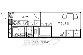 京都府宇治市宇治米阪（賃貸アパート1K・1階・27.00㎡） その2