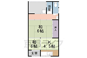 片山様貸家 102 ｜ 京都府京都市伏見区石田内里町（賃貸テラスハウス2K・--・32.29㎡） その1