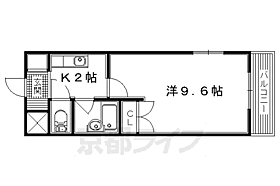 京都府京田辺市三山木垣ノ内（賃貸マンション1K・2階・26.40㎡） その2