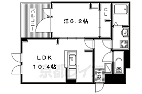 大阪府枚方市津田（賃貸アパート1LDK・3階・40.15㎡） その2