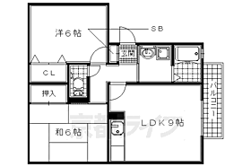 京都府木津川市梅美台7丁目（賃貸アパート2LDK・3階・52.10㎡） その2