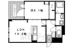 大阪府枚方市大峰元町1丁目（賃貸アパート1LDK・2階・40.14㎡） その2