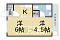 久保町小堀マンション3階4.0万円