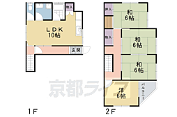 🉐敷金礼金0円！🉐横大路天王前貸家