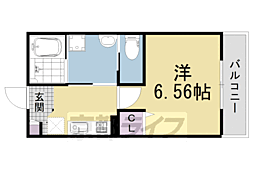 間取図画像 1K