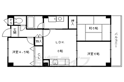 レジデンス淀 3階/-