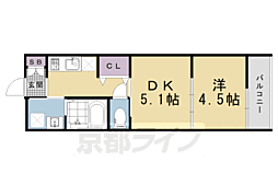 近鉄京都線 東寺駅 徒歩4分 1階/-