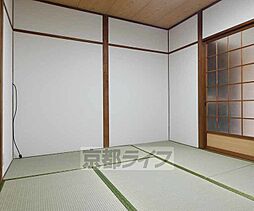 羽束師菱川町貸家 3Kのリビング/ダイニング