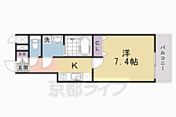 間取図画像 1K
