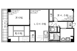 コトーハイツ伏見稲荷Ａ棟 4階
