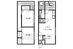 五ヶ庄貸家A・B