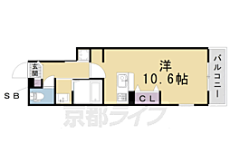 間取図画像 1K