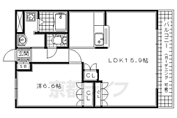ガーデニングパレス久御山 1階/-