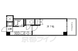 ファリオ四条 5階/-