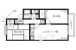 セジュール久宝寺 2階