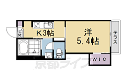 ドミール深草 1階/-