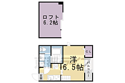 Hokulani藤森 1Kの間取図画像
