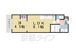 Ｒｅｓｉｄｅｎｃｅ二条洛中庵 地下1階/-