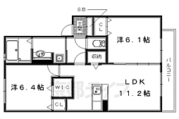 D−room久津川 2階/-