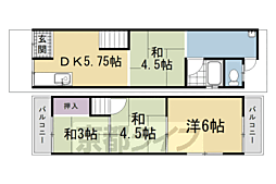 淀美豆町貸家（倉庫）