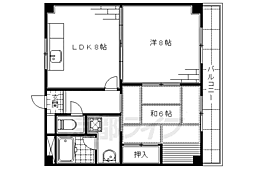 ピアチェ16 2LDKの間取図画像