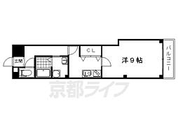 ソフィア円町 1Kの間取図画像