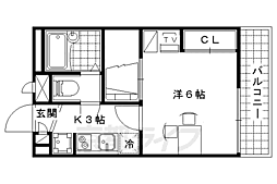 京都地下鉄東西線 椥辻駅 徒歩7分 1階/-