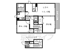 アイリス城陽 2階/-