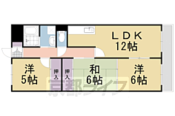 オーセント長岡京 1階