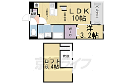 コリーヌアンジュ 1LDKの間取図画像