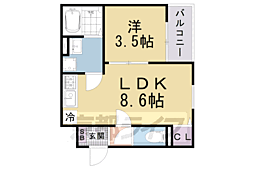 京都地下鉄東西線 東野駅 徒歩8分 1階/-