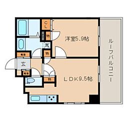 東京メトロ南北線 東大前駅 徒歩2分の賃貸マンション 2階1LDKの間取り