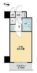 ライオンズマンション音羽 ワンルームの間取図画像