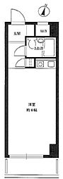 エルハイム麹町 ワンルームの間取図画像
