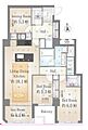 ルミナス一番町4階58.0万円