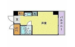 セントヒルズ目白台 ワンルームの間取図画像