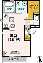 ルクール　福島 101 ｜ 徳島県徳島市福島1丁目10-61（賃貸アパート1R・1階・39.22㎡） その2