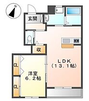 カネハナコートII番館 103 ｜ 徳島県徳島市北佐古一番町2-33-1（賃貸アパート1LDK・1階・46.61㎡） その2