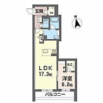 シャーメゾンプレミアス下助任ＢＥＬＳ認証 303 ｜ 徳島県徳島市下助任町5丁目1-3（賃貸マンション1LDK・3階・59.18㎡） その2