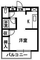 エクセレント　リュミエール 102 ｜ 徳島県徳島市明神町5丁目6-1（賃貸アパート1K・1階・22.39㎡） その2