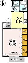 ドミール古川　Ａ棟 101 ｜ 徳島県徳島市応神町古川字戎子野62-1（賃貸アパート1DK・1階・32.74㎡） その2