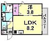 ピノ甲東園4階8.6万円