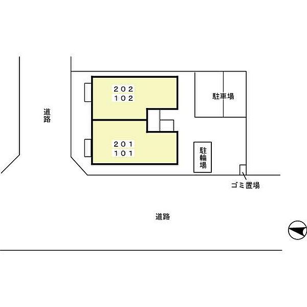 ファインビューIII ｜千葉県船橋市坪井東5丁目(賃貸アパート1LDK・2階・45.84㎡)の写真 その2