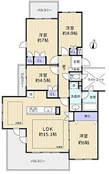 間取図画像 4LDK