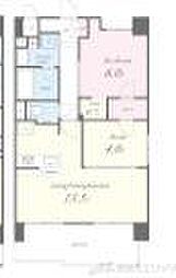 Fujiman南森町 5階1SLDKの間取り