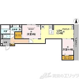 D-residence 垂水町 2LDKの間取図画像